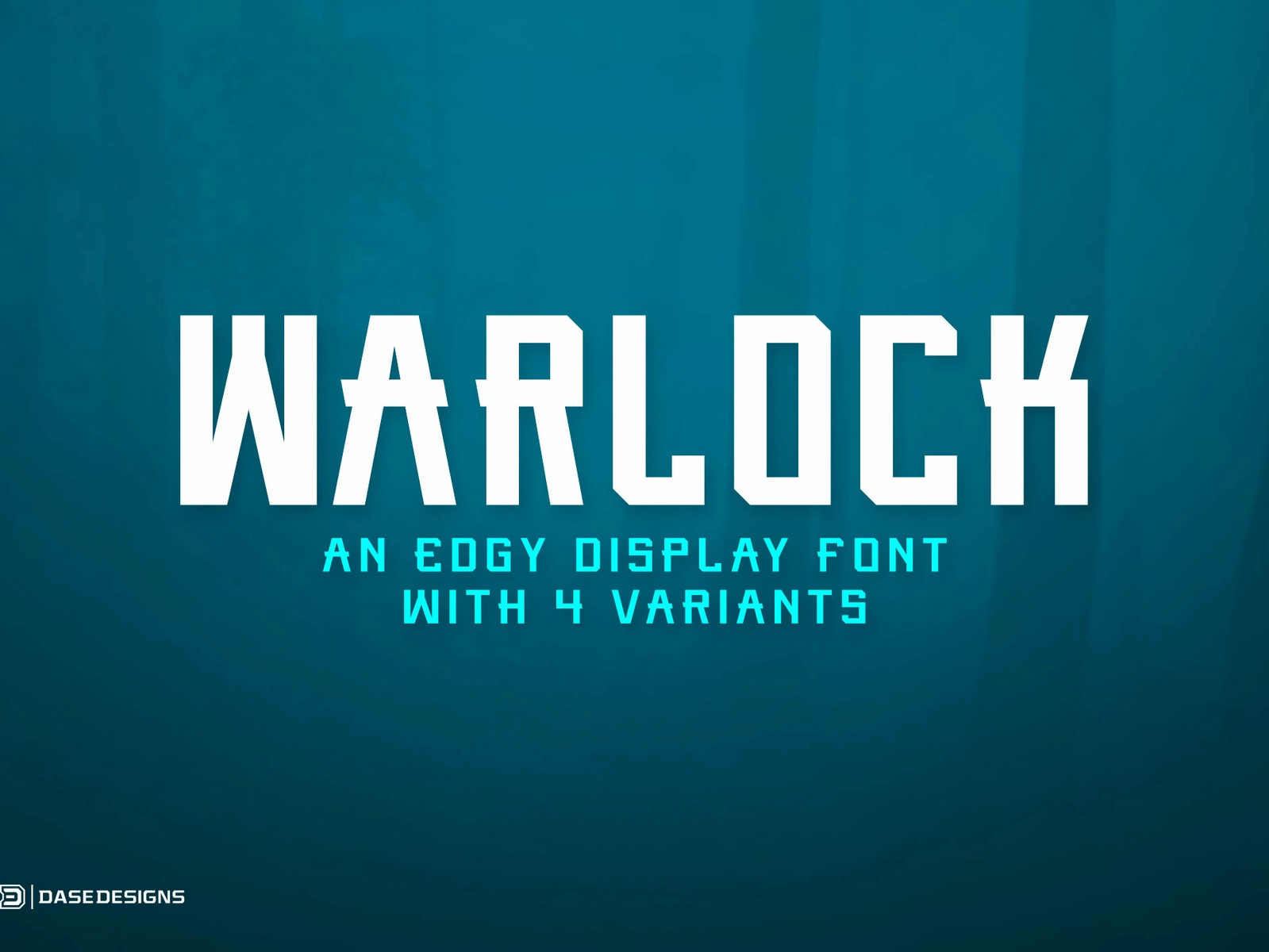 Пример шрифта Warlock #1
