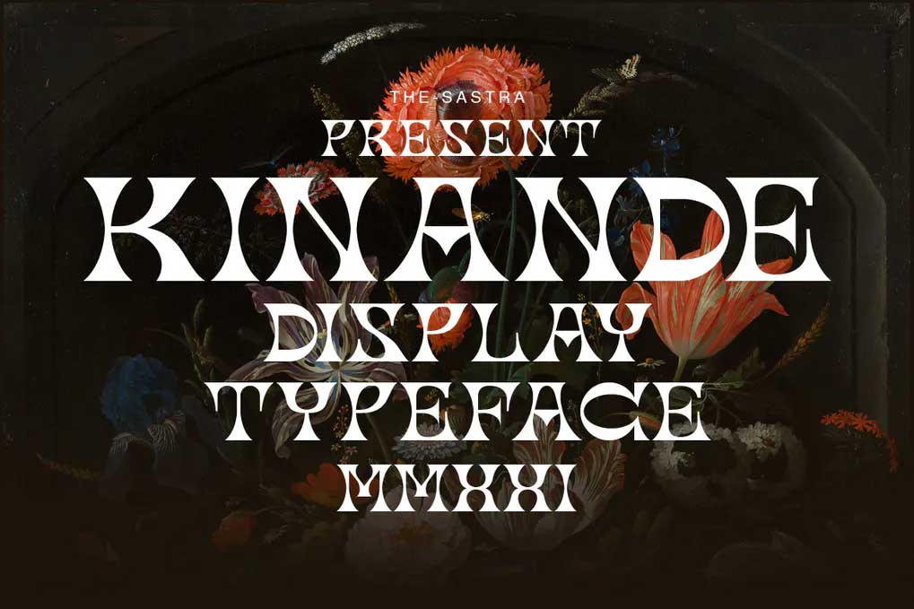 Пример шрифта Kinande #1