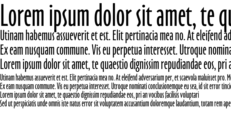 Пример шрифта Migrate ITC Std #1