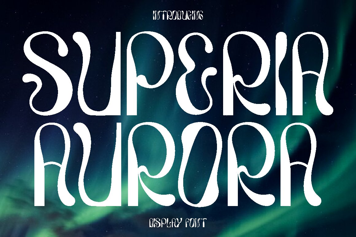 Пример шрифта Superia Aurora #1