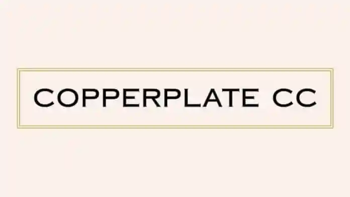 Пример шрифта Copperplate CC #1