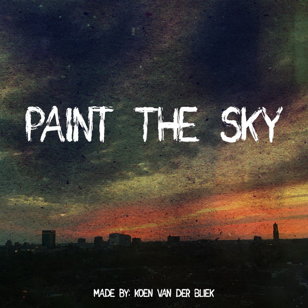 Пример шрифта Paint the Sky #1