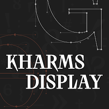 Пример шрифта Kharms Display #1