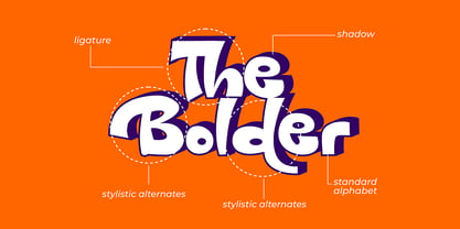 Пример шрифта Bold Galde #4