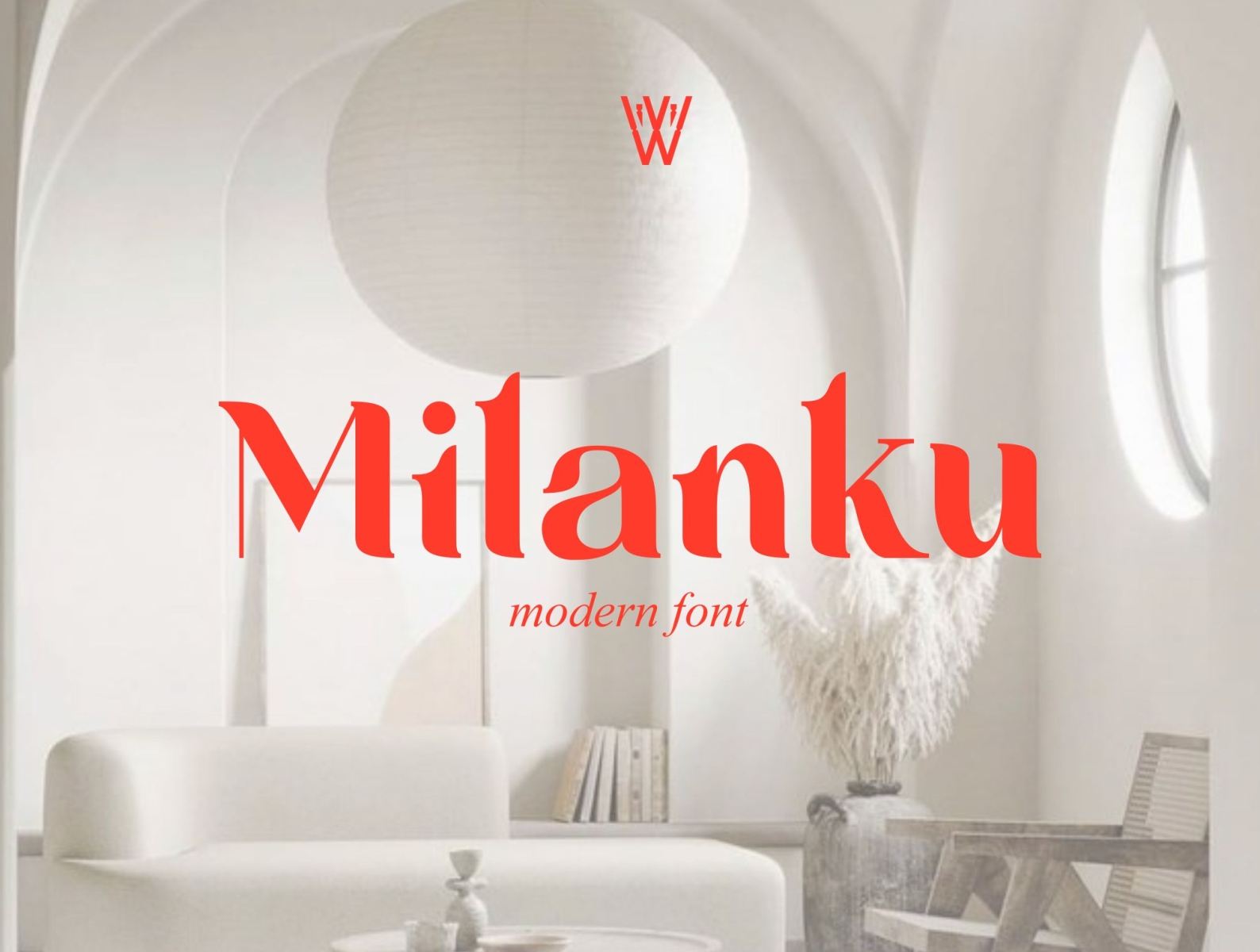 Пример шрифта Milanku #1