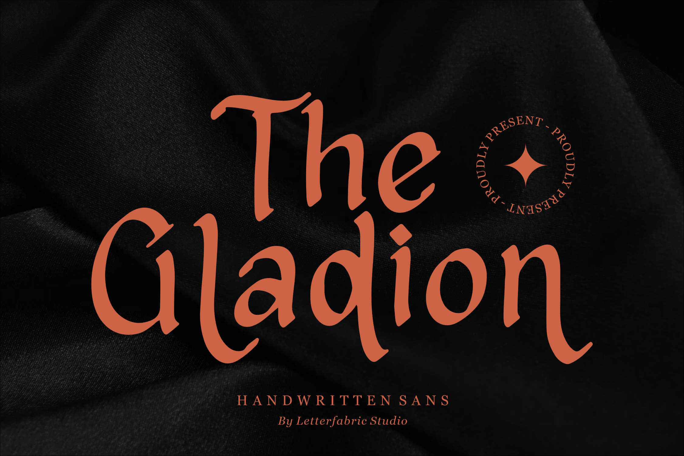 Пример шрифта The Gladion #1