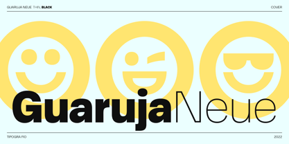 Пример шрифта Guaruja Neue #1