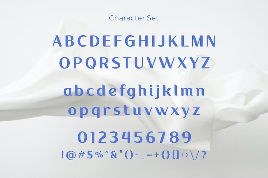 Пример шрифта Selika #2