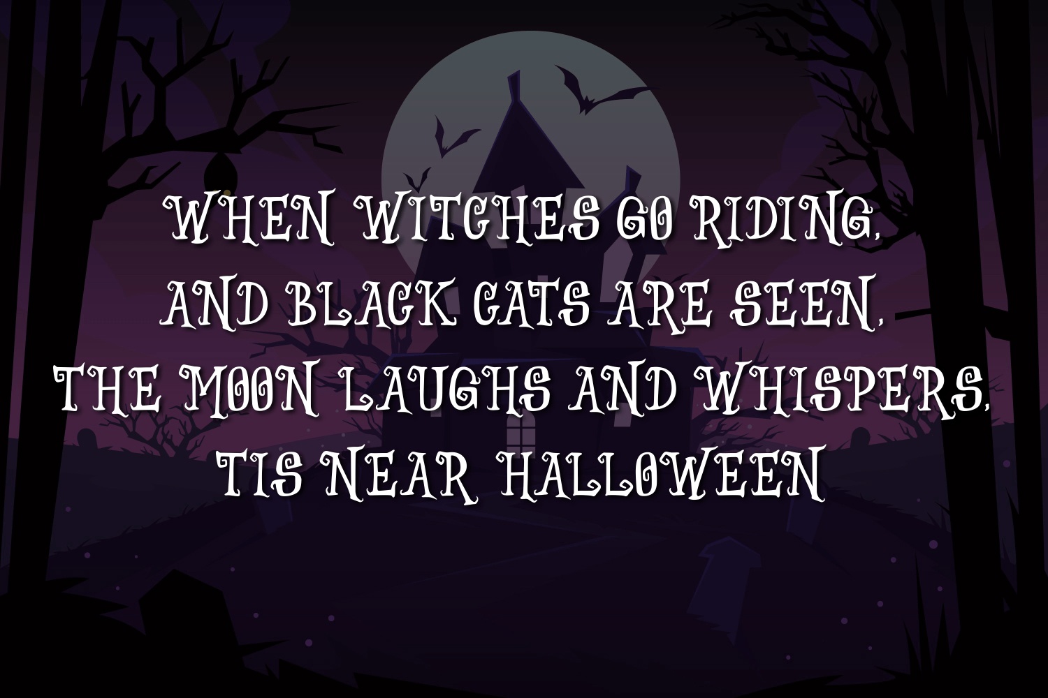 Пример шрифта Witches Crow #3