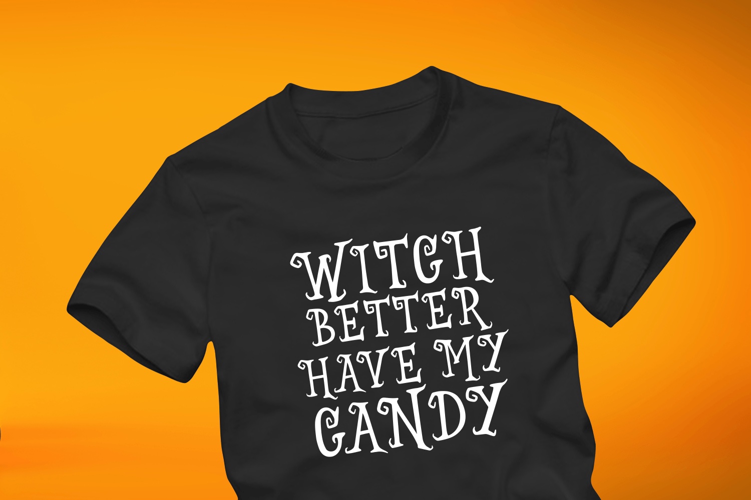 Пример шрифта Witches Crow #5