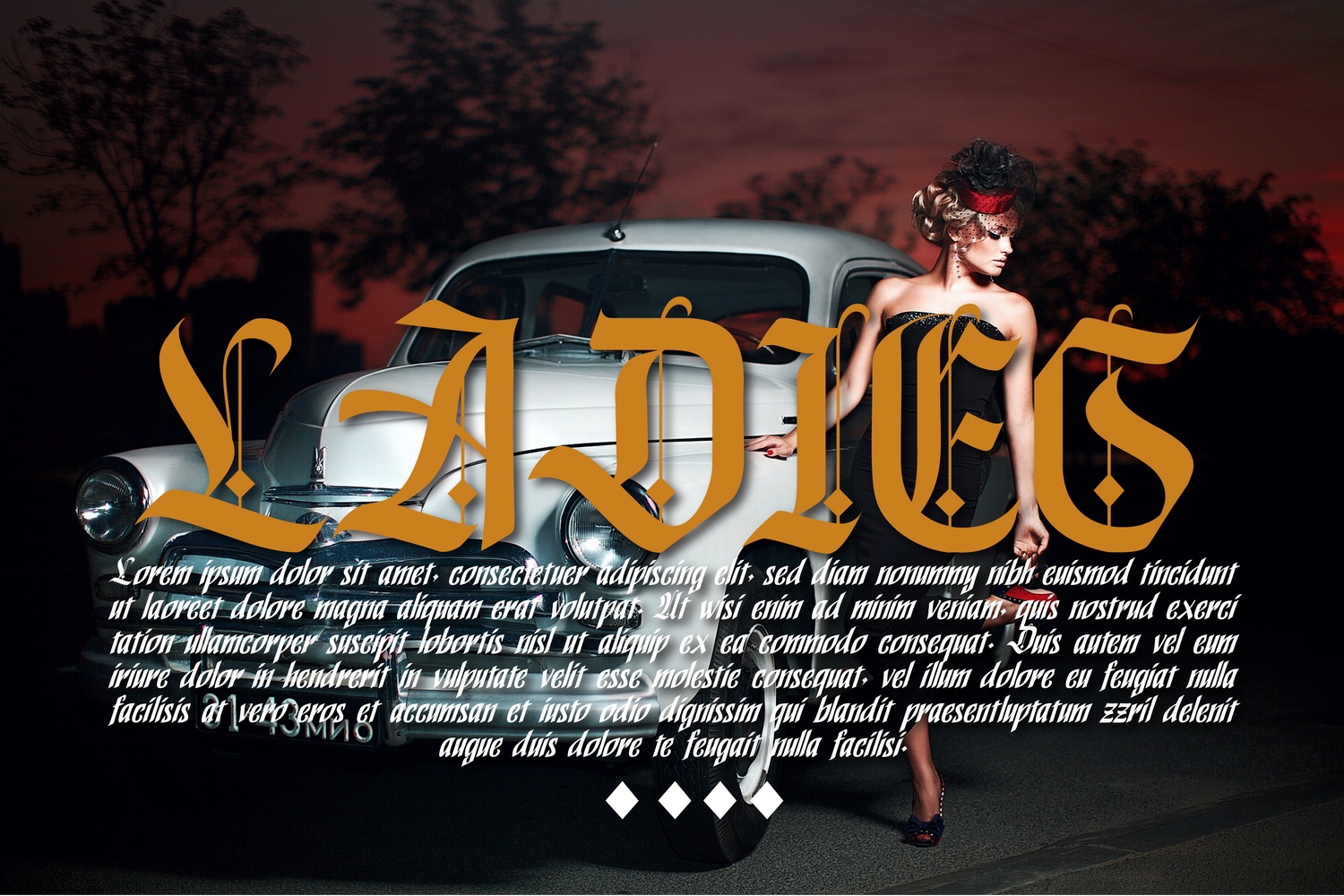 Пример шрифта Power #2