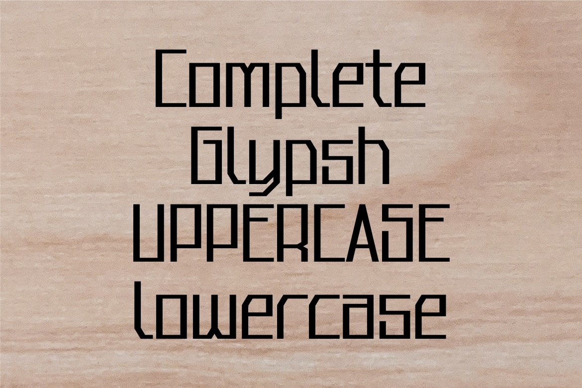 Пример шрифта Spoiler Technology #2