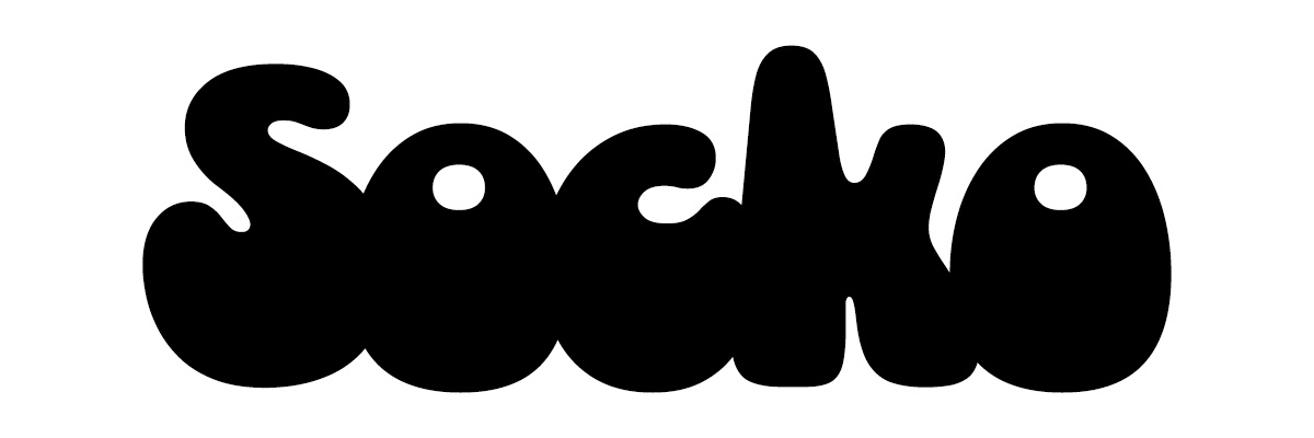 Пример шрифта Socko #1