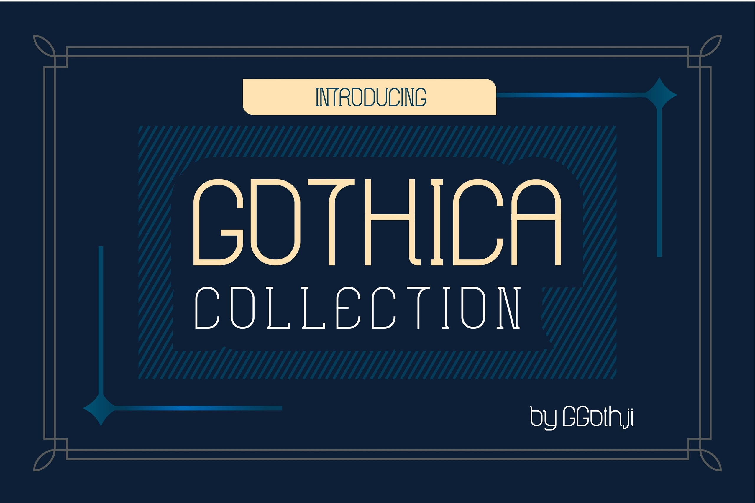 Пример шрифта Gothica #1