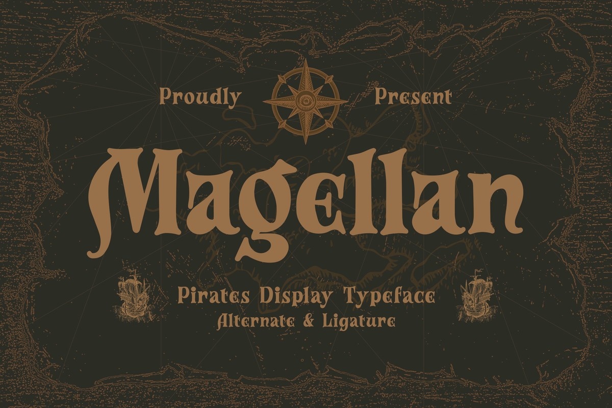 Пример шрифта Magellan #1