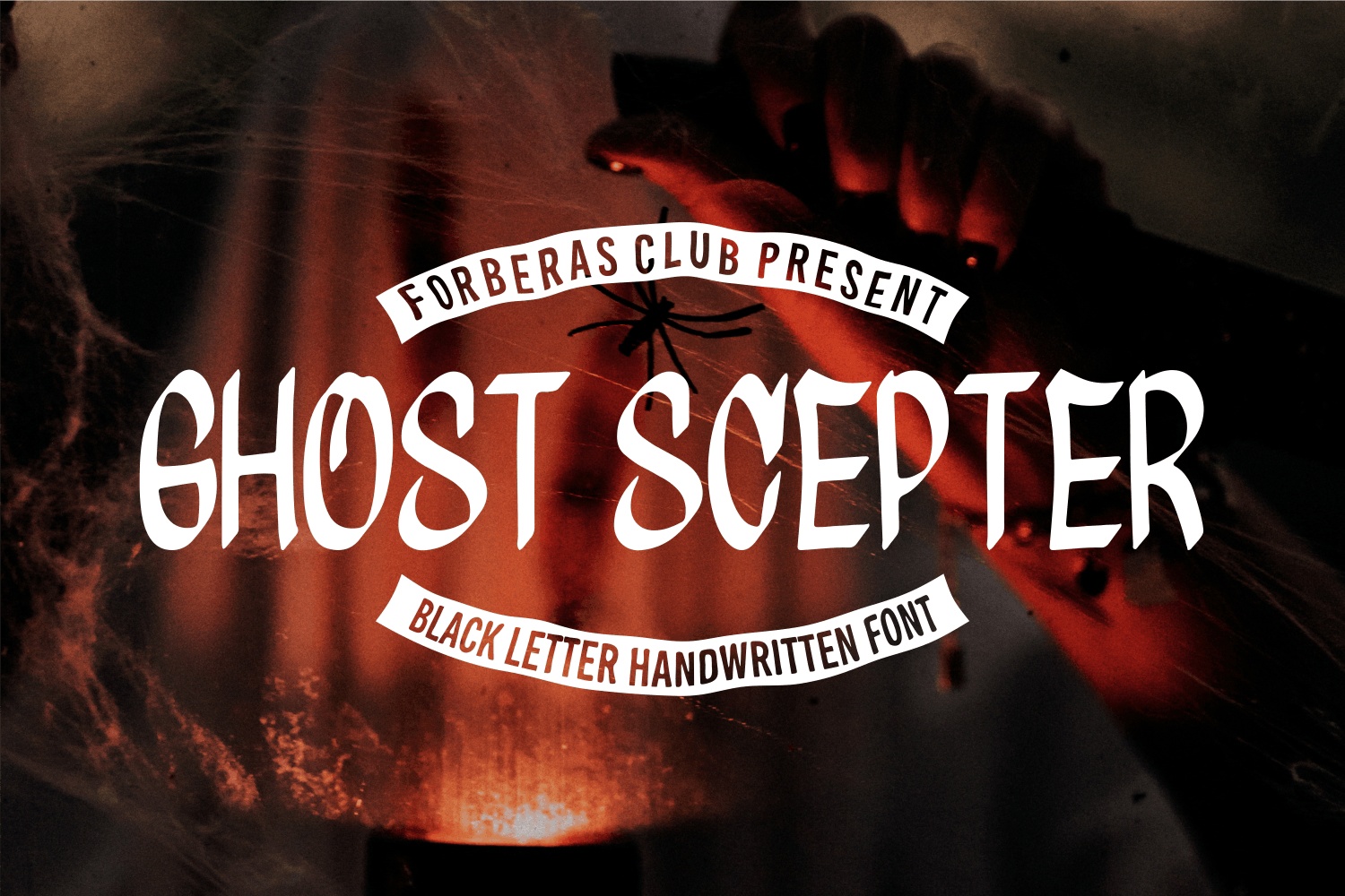 Пример шрифта Ghost Scepter #1