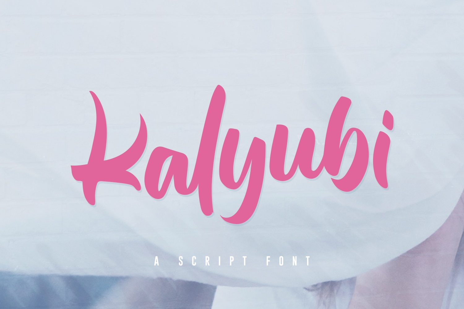 Пример шрифта Kalyubi #1