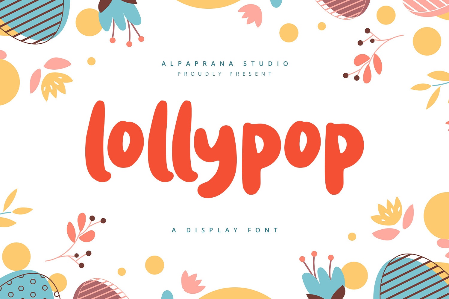 Пример шрифта Lollypop #1