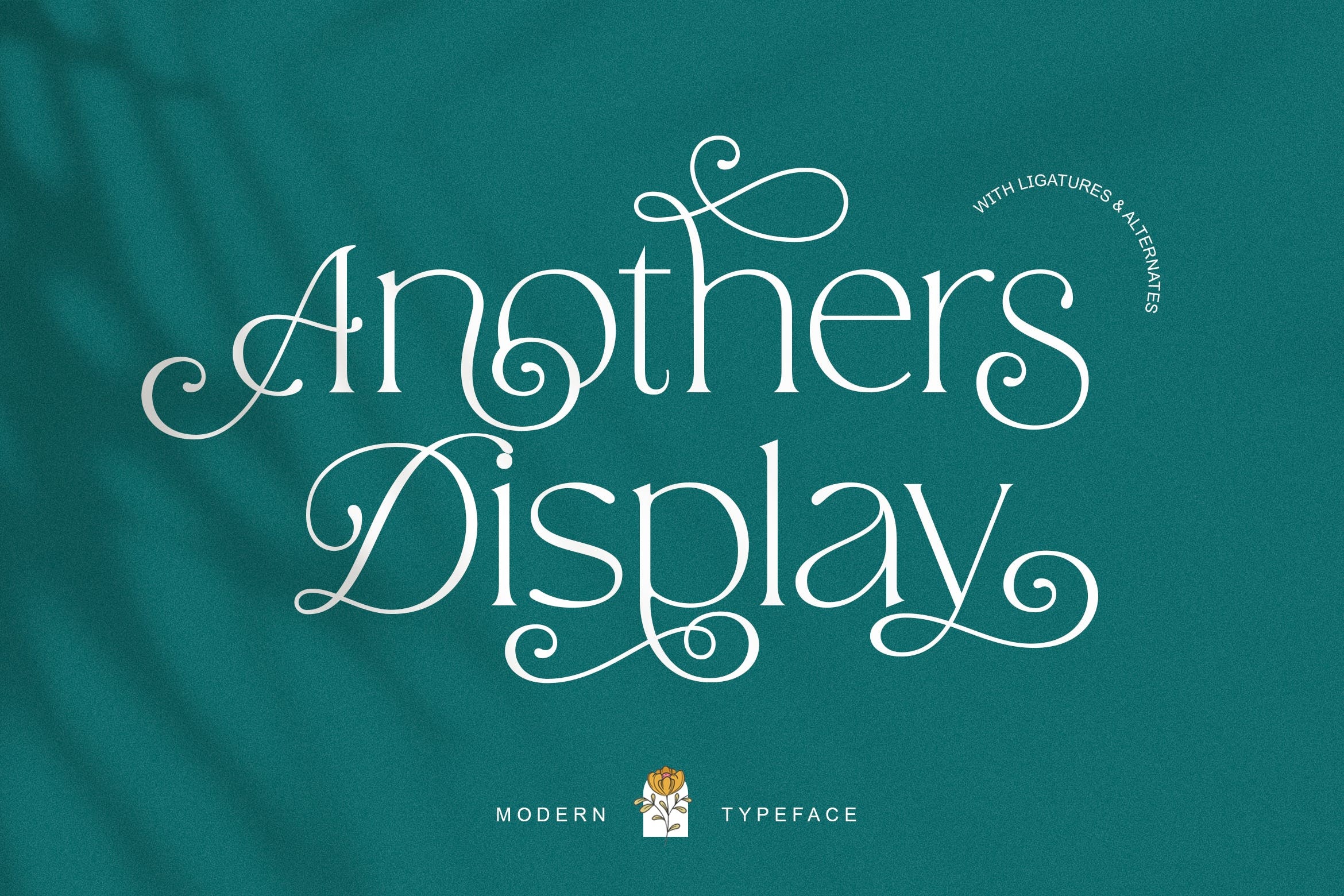 Пример шрифта Anothers Display #1