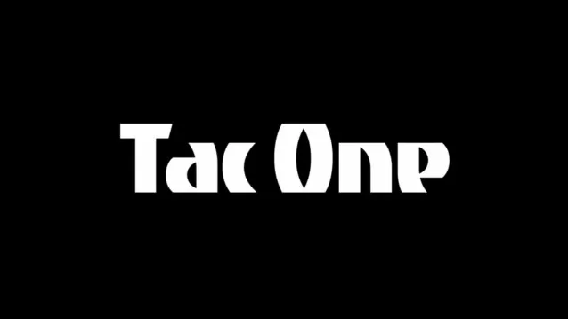 Пример шрифта Tac One #1