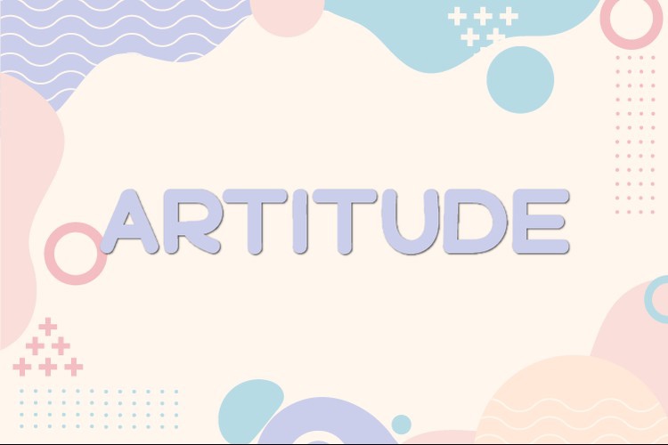 Пример шрифта Artitude #1