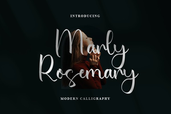 Пример шрифта Marly Rosemary #1