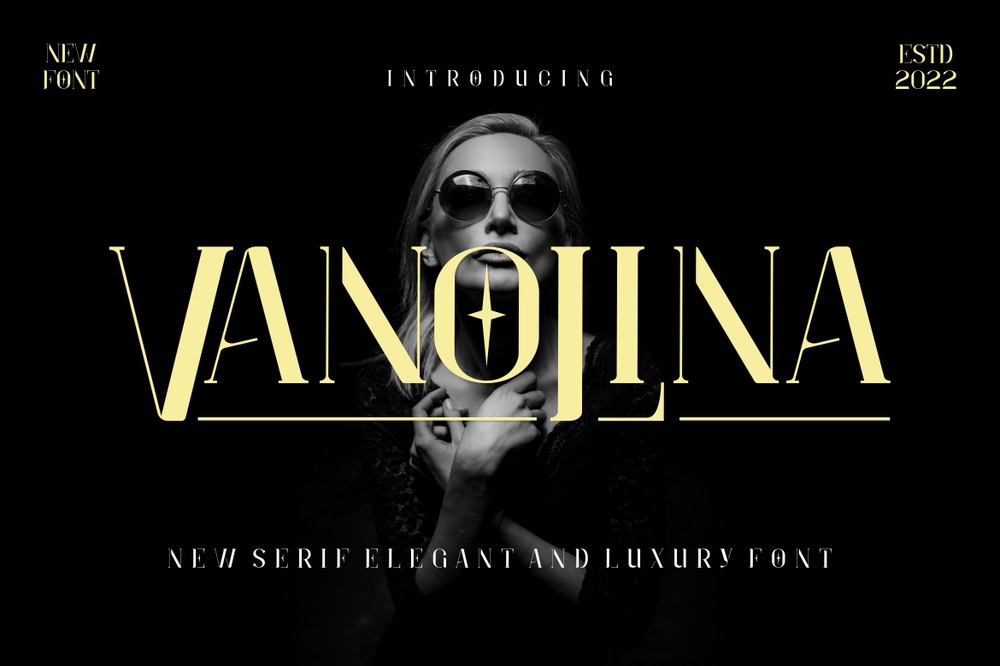 Пример шрифта Vanolina #1
