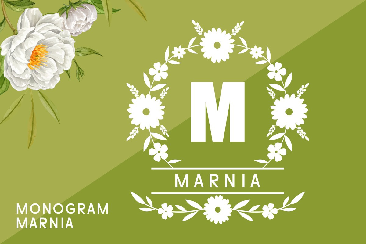 Пример шрифта Marniа #1