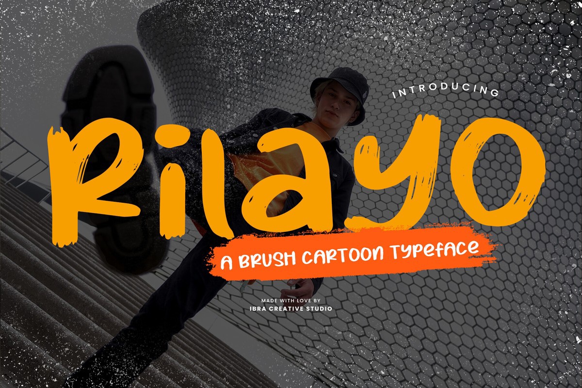 Пример шрифта Rilayo #1