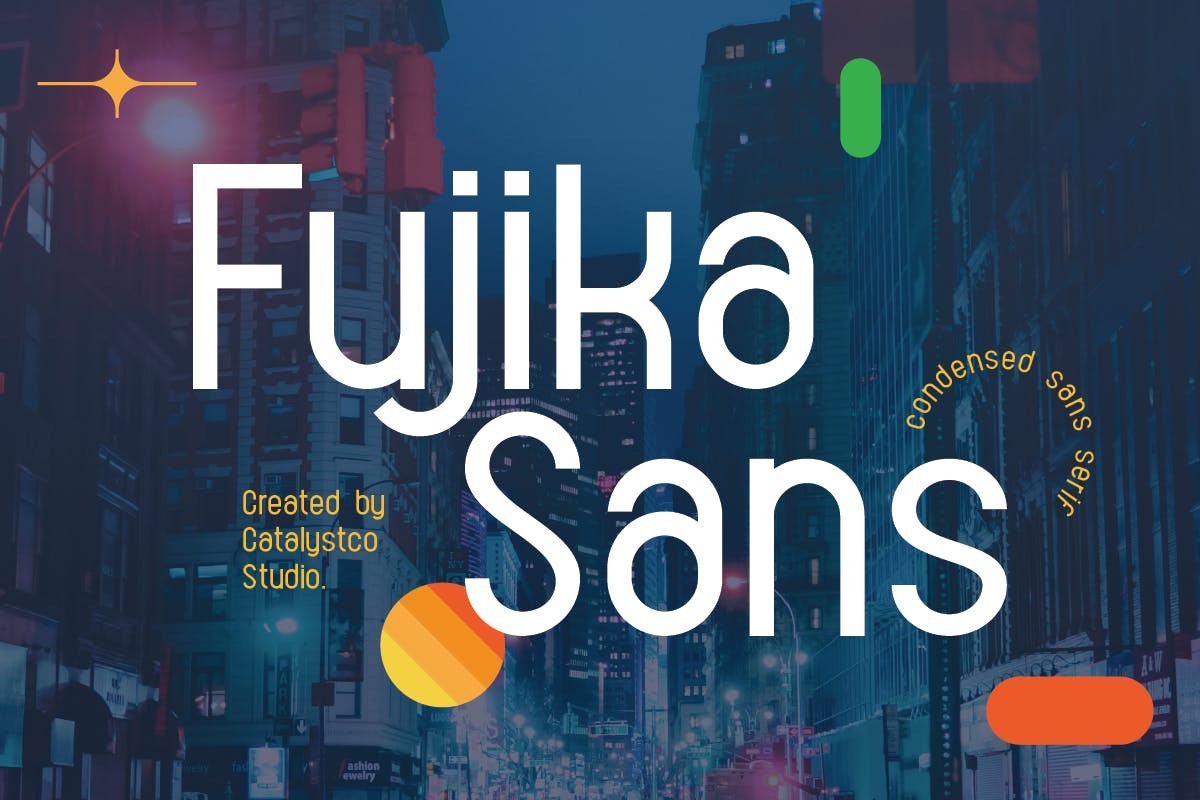 Пример шрифта Fujika Sans #1
