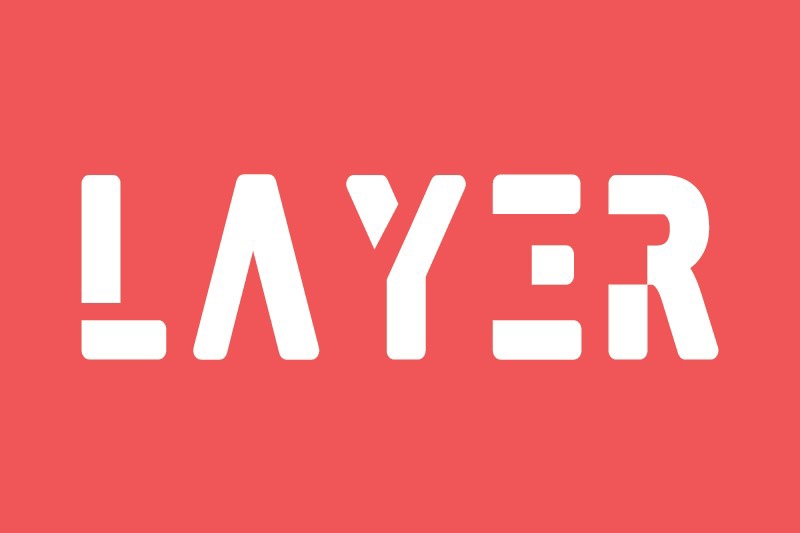 Пример шрифта Layer #1