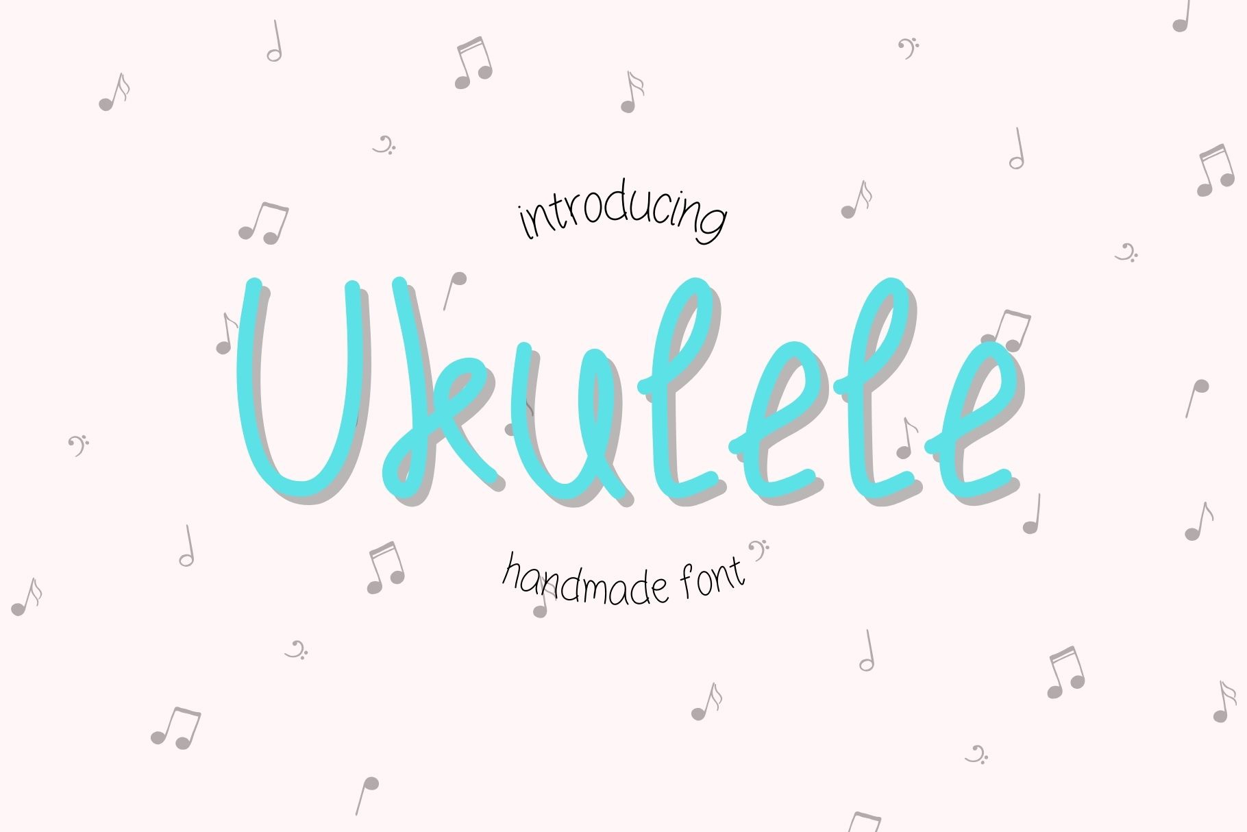 Пример шрифта Ukulele #1