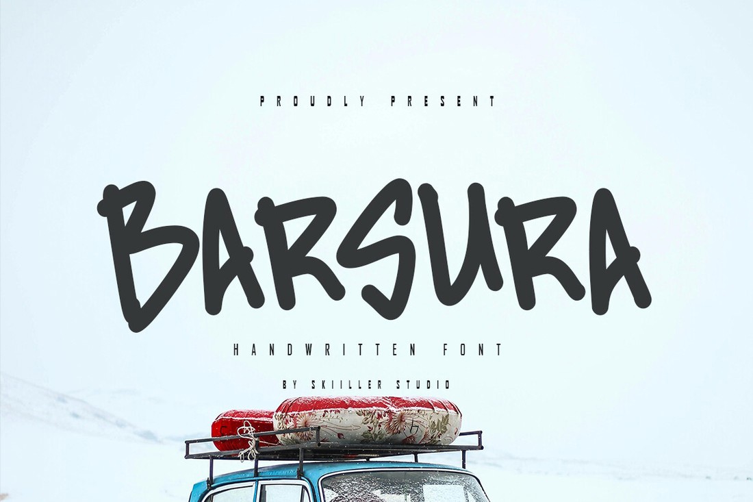 Пример шрифта Barsura #1
