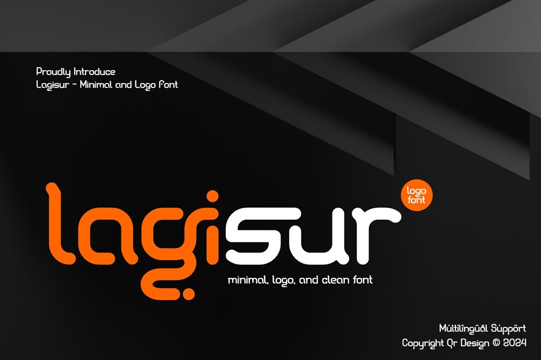 Пример шрифта Lagisur #1