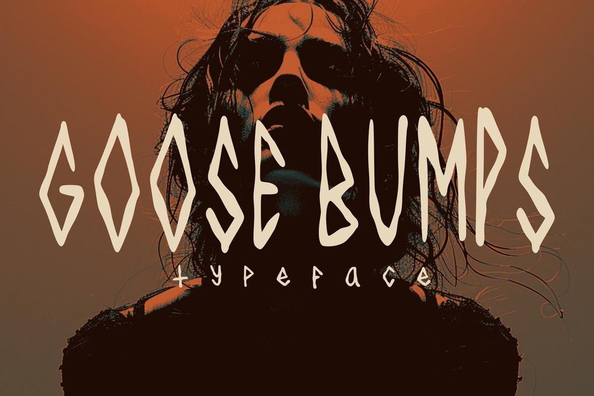 Пример шрифта Goose Bumps #1
