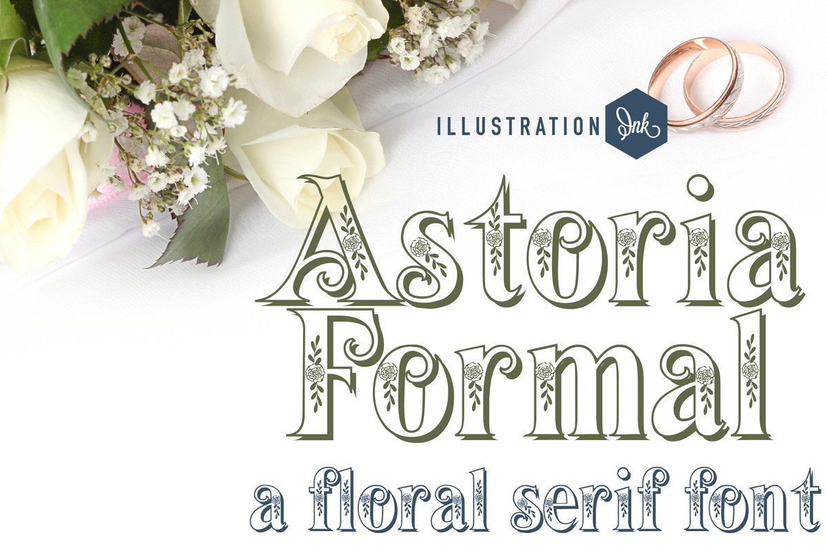 Пример шрифта LD Astoria Formal #1