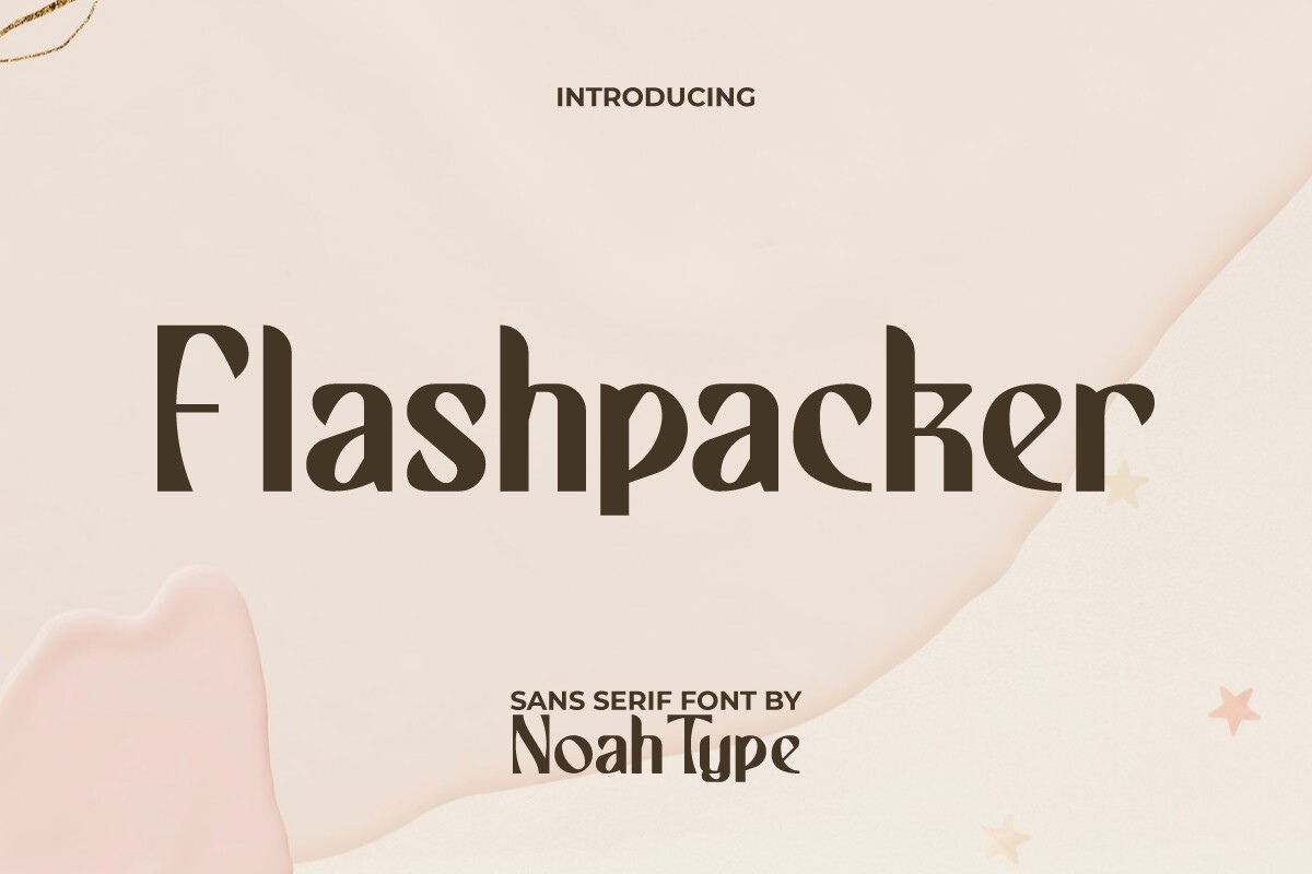 Пример шрифта Flashpacker #1