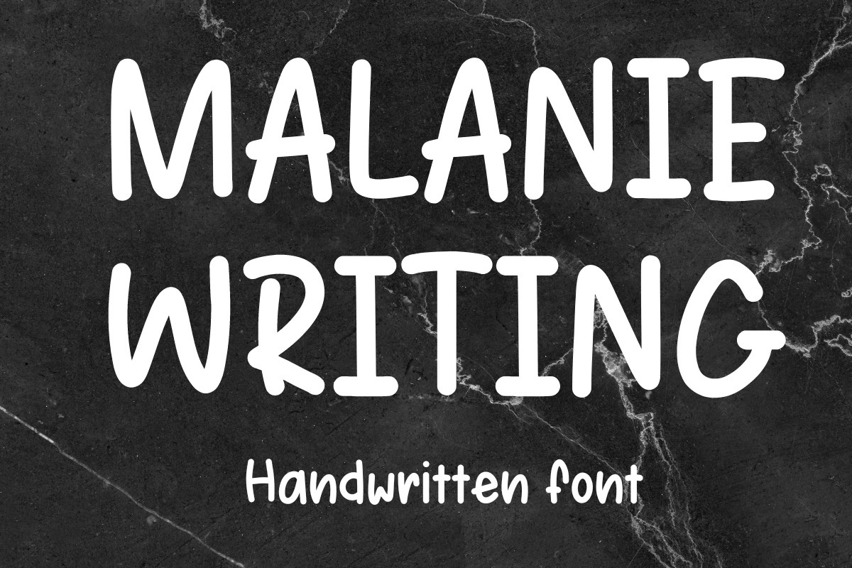Пример шрифта Malanie Writing #1