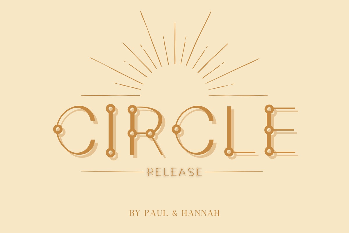 Пример шрифта Circle Release #1