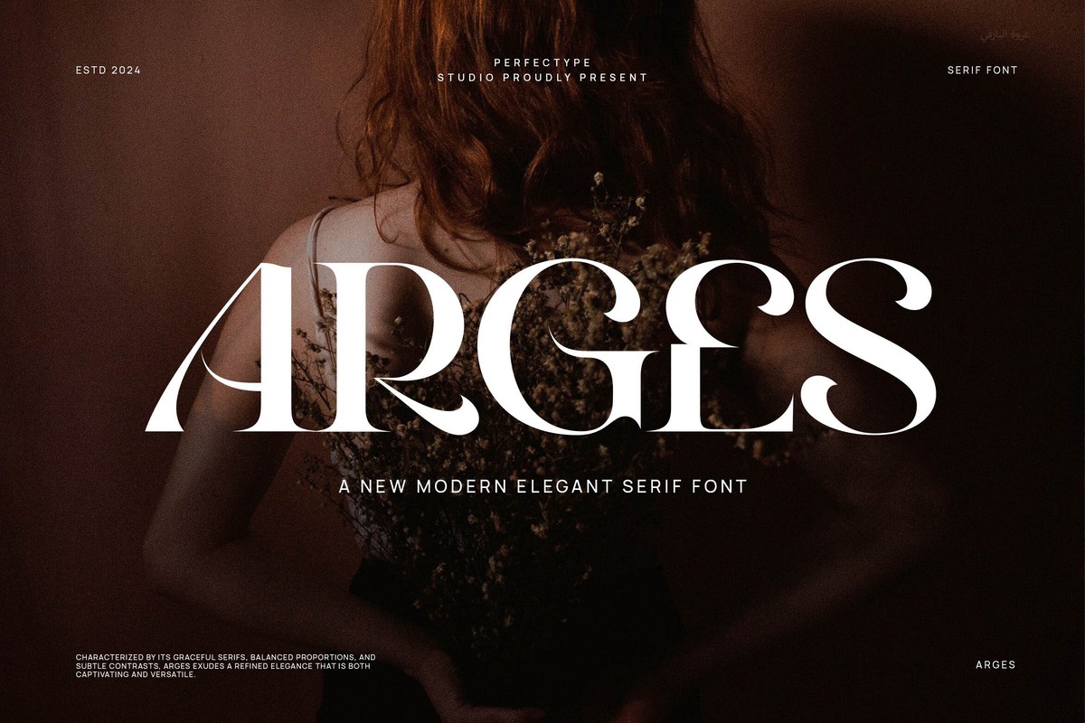 Пример шрифта Agres #1