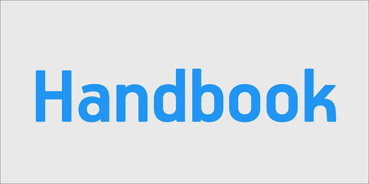 Шрифт PF Handbook Pro