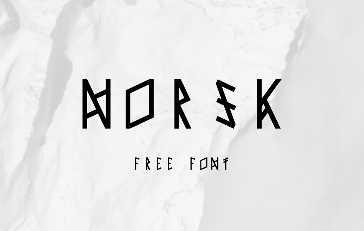 Шрифт Norsk