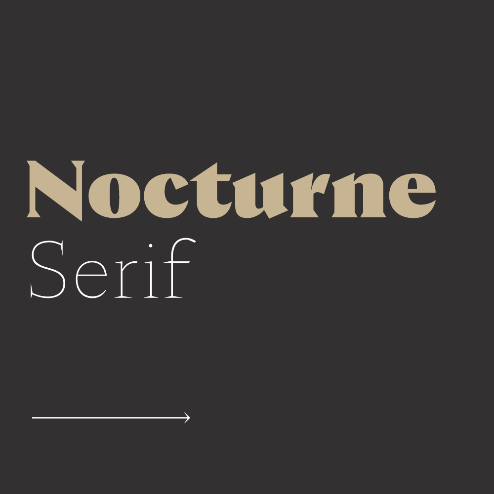 Шрифт Nocturne Serif