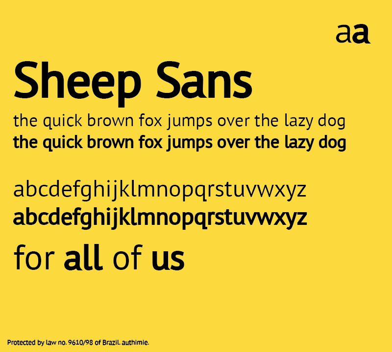 Шрифт Sheep Sans