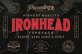 Шрифт Iron Head