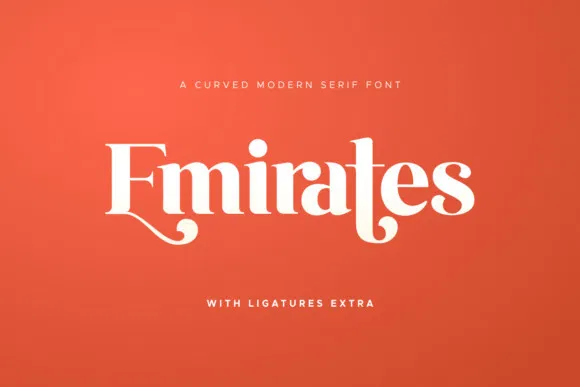 Шрифт Emirates
