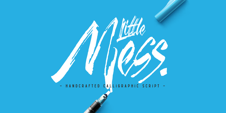 Шрифт Little Mess