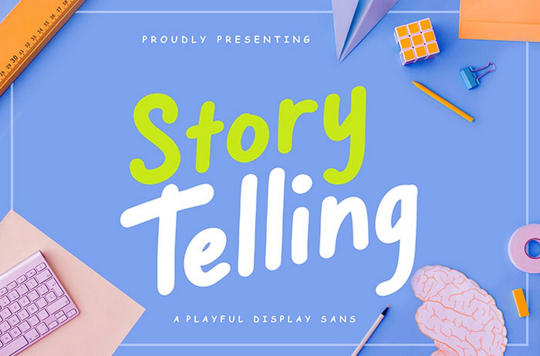 Шрифт Story Telling