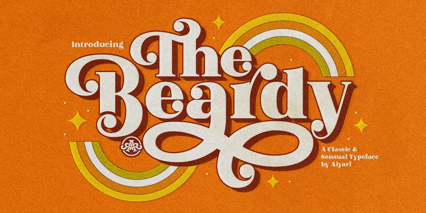 Шрифт The Beardy