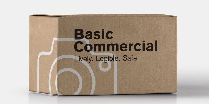 Шрифт Basic Commercial
